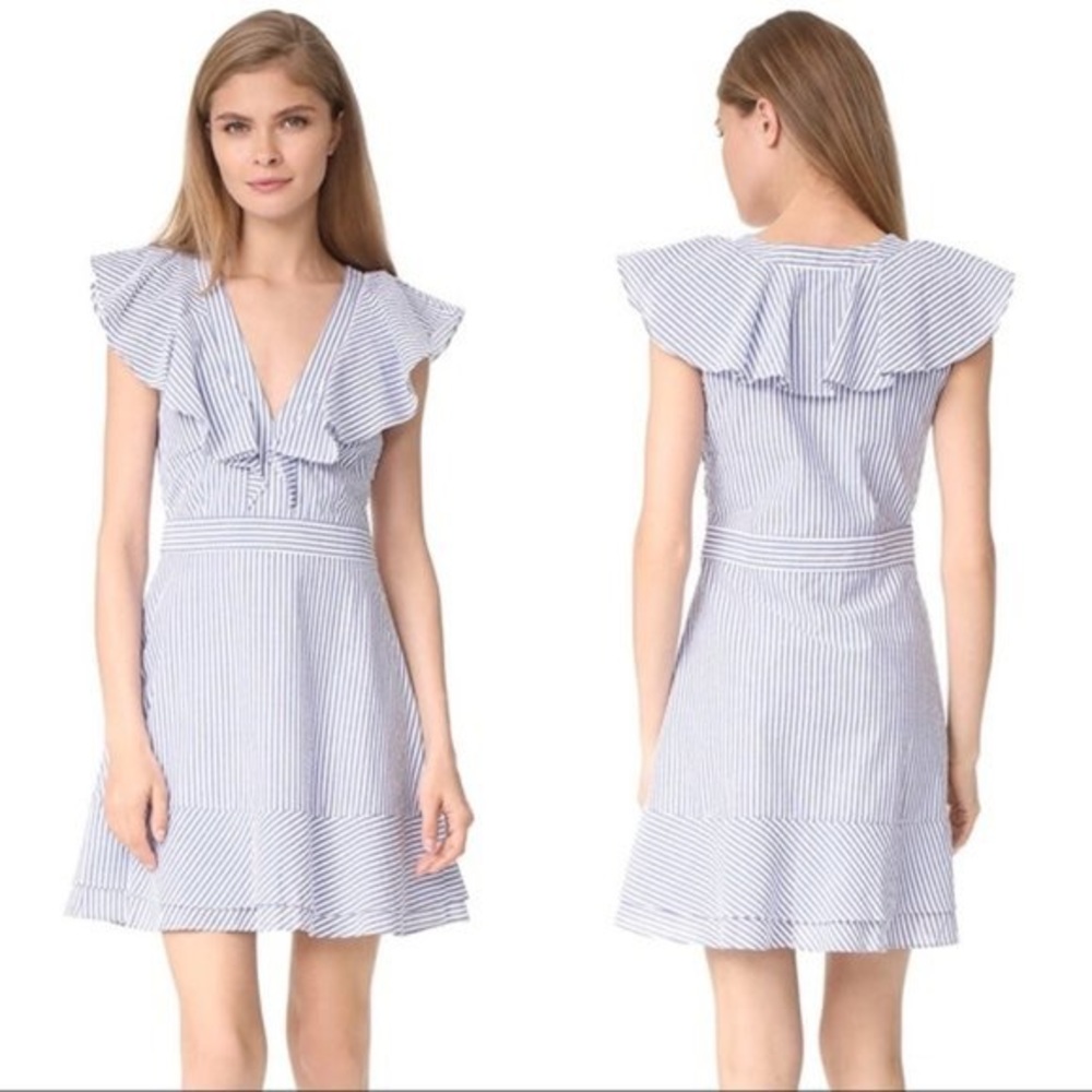 WAYF seersucker dress from shopbop